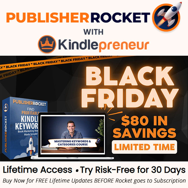 Black Friday Sale Publisher Rocket